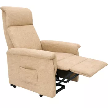 DEMARTA VIRGINIO CALIFORNIA BEIGE Geriatric Standing Chair - Electric Lift Recliner with Dual Motor
