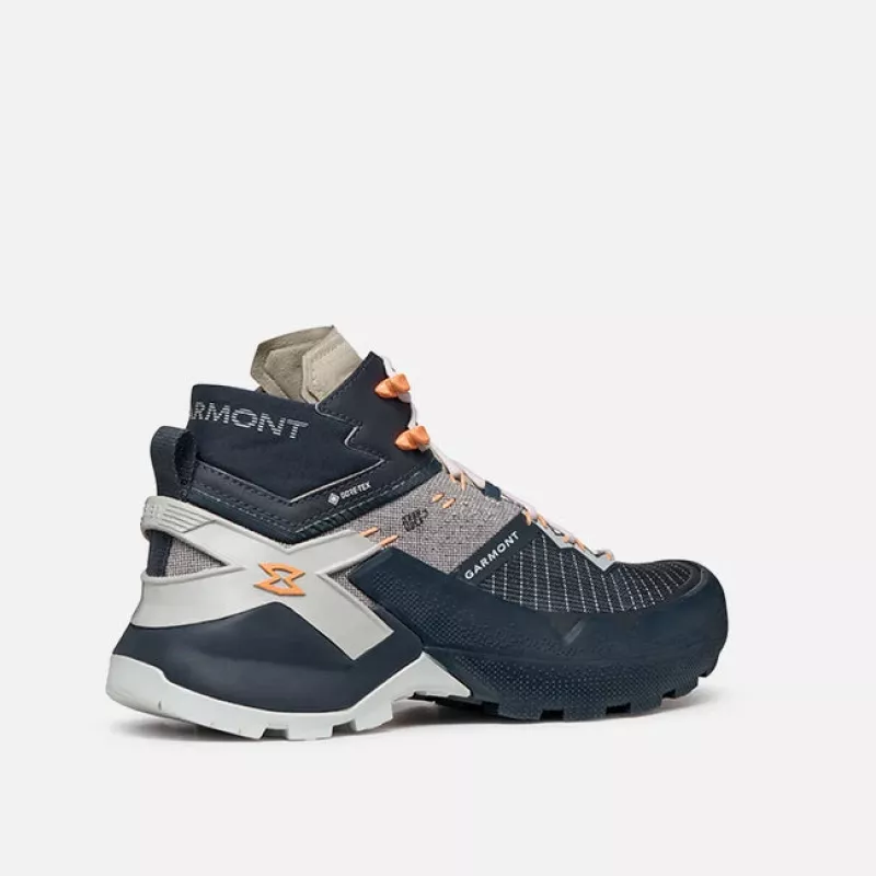 Garmont 9.81 Onyx Mid GTX Damen-Wanderschuhe - Nights Blue/Lunar Grey, EU 38