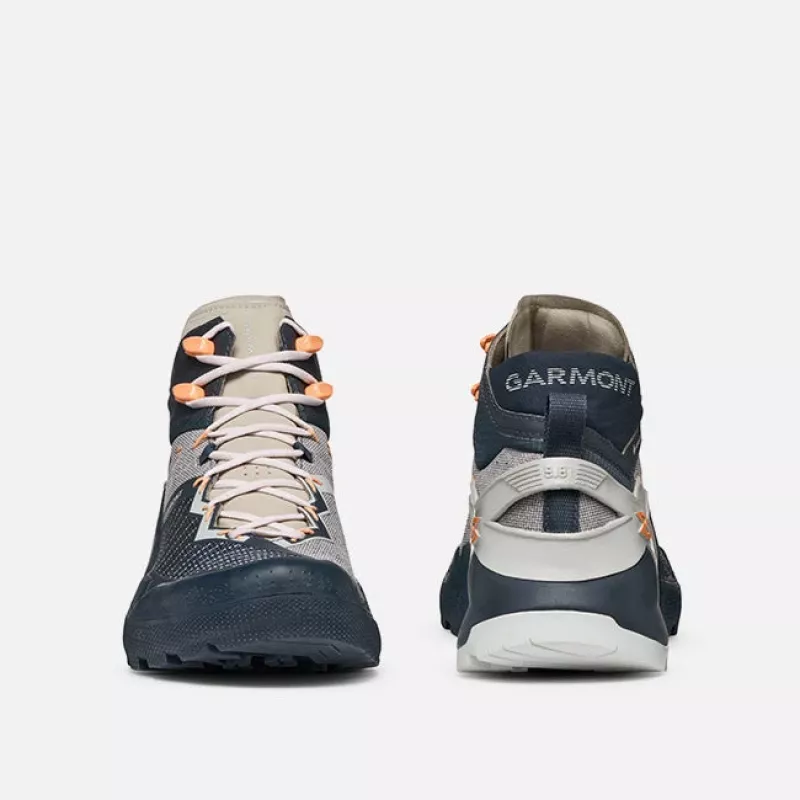 Garmont 9.81 Onyx Mid GTX Damen-Wanderschuhe - Nights Blue/Lunar Grey, EU 38