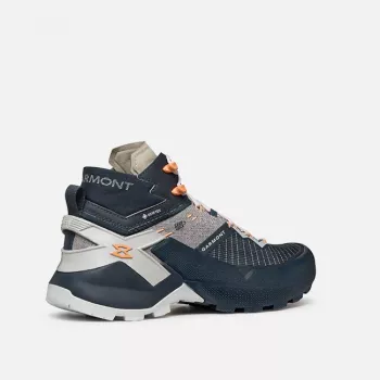 Garmont 9.81 Onyx Mid GTX Damen-Wanderstiefel - Nights Blue/Lunar Grey (EU 40)