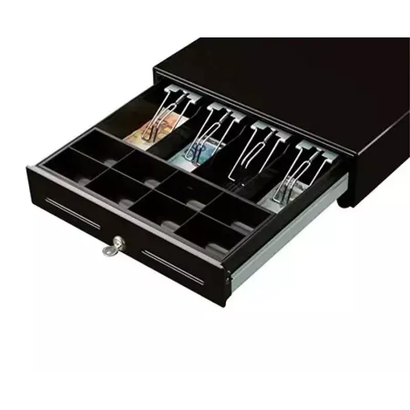 Custom Group Custom Electronic Cash Drawer - 6 V - Schwarz