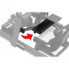 SABELT SIM RACING Keyboard Tray, verstellbare Tastaturhalterung - Schwarz