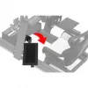 SABELT SIM RACING Keyboard Tray, verstellbare Tastaturhalterung - Schwarz