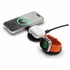Satechi OntheGo 3-in-1 Wireless Charger mit Qi2, Schwarz, 15W, ST-QTG31K