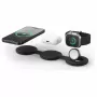 Satechi OntheGo 3-in-1 Wireless Charger mit Qi2, Schwarz, 15W, ST-QTG31K
