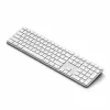 Satechi Slim EX3 Wireless Bluetooth Keyboard für drei Geräte mit Mac/Windows-Modus-Umschalter (Space Grau)