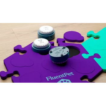 FluentPet Speak Up Buttons - 12-Tasten-Kommunikationsset für Hunde und Katzen