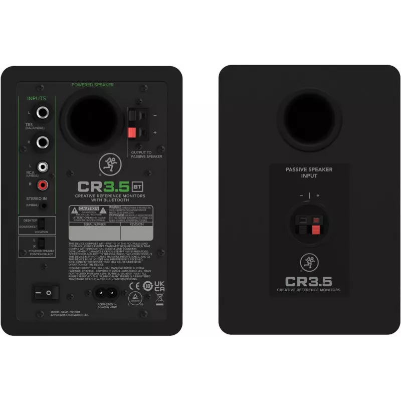 Mackie CR3.5BT Aktive Studiomonitore mit Bluetooth