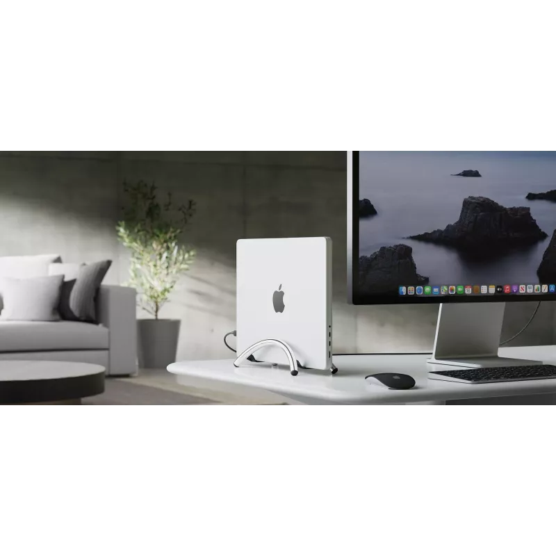 Twelve South BookArc Flex Vertikaler Laptop-Ständer für MacBook - Chrom