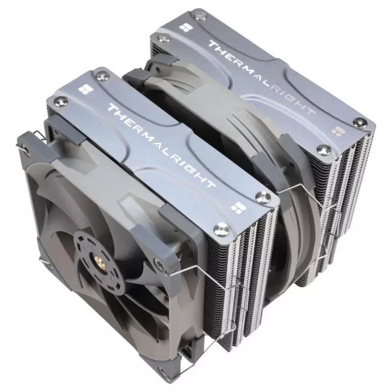Thermalright Frost Commander 140 Dual Tower CPU Air Cooler, 7 Heatpipes, 280W TDP, 140mm + 120mm PWM Fans