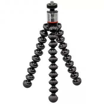 JOBY GorillaPod 325 Flexibles Mini-Stativ mit integriertem Kugelkopf, Schwarz/Kohle