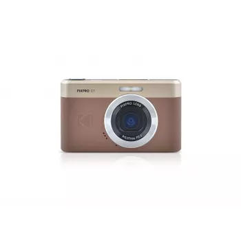 Kodak PixPro C1 Digitalkamera Braun + 16GB Speicherkarte