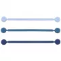 Bluelounge MagWrap Large Silicone Cable Holder - Schwarz