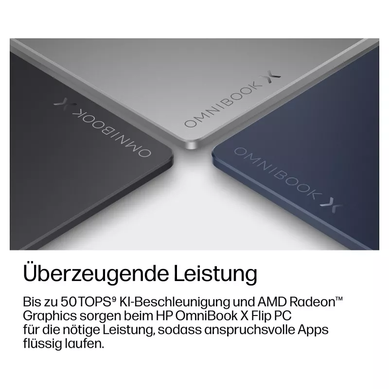 HP OmniBook X Flip 16-cc0194ng 16,0 inch WUXGA Touch, AMD Ryzen AI 9 465 (10C), 32GB RAM, 1TB SSD, Windows 11