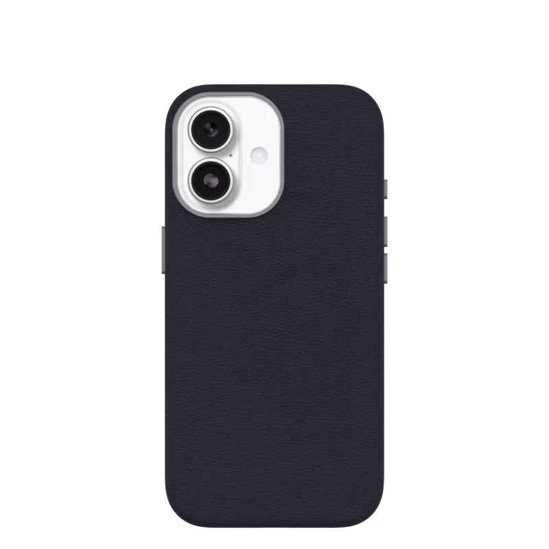 OtterBox Symmetry Kaktusleder Camera Control Case for iPhone 17 Riverside Blue