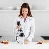 Taurus Bapi 1500 Luxe XL Plus Stabmixer, 1500W, 20 Stufen, Edelstahl, 800ml Becher, 1L Zerkleinerer, Schneebesen