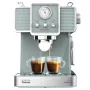 Cecotec Power Espresso 20 Tradizionale Espressomaschine, 20 bar, 850 W, 1,5 l, Schwarz/Silber
