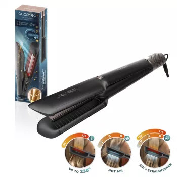 Cecotec Air Lisse Black Warmluft-Glättbürste 1000 W
