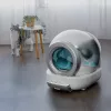 Cecotec Pumba 7000 CleanKitty Compact Connected Selbstreinigende Katzenkloschaufel, Wi-Fi, 10L Abfallbehälter, 6L Streukapazität, Automatische Rotation, Sicherheitssensoren, Smartphone-App