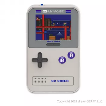 DreamGear My Arcade Go Gamer Classic (300 in 1) Grau & Lila (DGUN-3910)