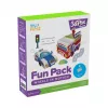 myFirst 3dPen Make Filaments Fun Pack Wheels in Motion - Kreativset für 3D-Stift: 5 Vorlagen, 17 PCL-Nachfüllungen (34 m), Pull-Back-Auto-Modul, Thermoplastfolie