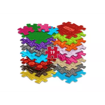 Orthopädisches Sensorik-Matten-Set 19-in-1 XXL 19 Puzzleteile Sensorik Muffik / MFK-025-1