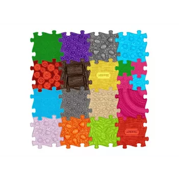 Orthopädisches Sensorik-Matten-Set 19-in-1 XXL 19 Puzzleteile Sensorik Muffik / MFK-025-1