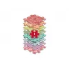 Muffik Orthopädische Sensorik-Matte Set 8-in-1 Regenbogen 8 Puzzleteile Sensorik-Spielmatte MFK-106