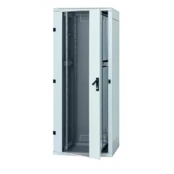 TRITON 19-Zoll Netzwerkschrank RMA 18U 800x800mm Lichtgrau RAL 7035