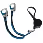 Rock Empire Dynatwist Lite Via Ferrata Lanyard - Aqua