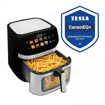 TESLA AirCook DualHeat QD73 XXL Heißluftfritteuse 9 L
