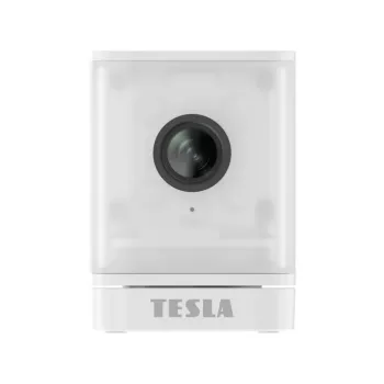 TESLA SecureQ SC10 Smart Home Kamera mit WiFi, 2K, Weiß