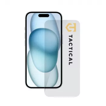 Tactical Glass Shield 2.5D für iPhone 15/16 Clear