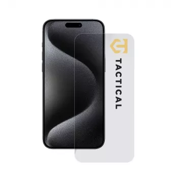 Tactical Glass Shield 2.5D Displayschutzfolie für Apple iPhone 15 Pro Max Klar