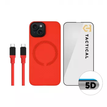 Tactical Combo Limited Edition für Apple iPhone 15, Rot