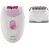 Braun Silk-epil 3 SE3-031 Epilator Weiß/Rosa