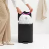 Brabantia Bo Pedal Bin 12 Liter Matt Schwarz (238000)