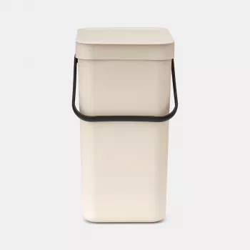 Brabantia Sort & Go Mülleimer Soft Beige 12 L (251726)