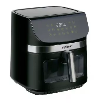 Heißluftfritteuse ALPINA 9L 1800W Schwarz