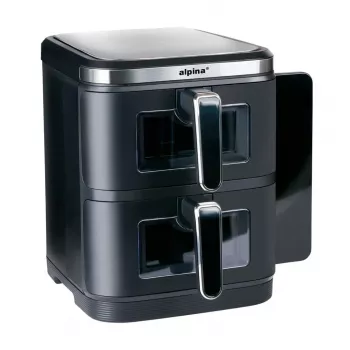 ALPINA Air Fryer 2x5,5L 2800W Schwarz