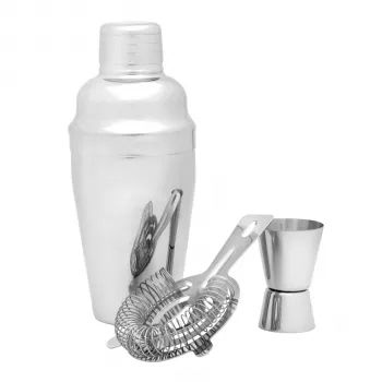Leopold Vienna Barset Start 3-teilig Shaker, Strainer, Jigger LV00465