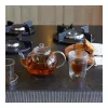 Bredemeijer Verona Teekanne 1,0L Glas mit Teefilter 1465