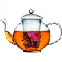 Bredemeijer Verona Teekanne 1,5L Borosilikatglas mit Edelstahl-Teefilter 1466