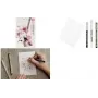 Sakura Cherry Blossom Zeichenstift-Set Schwarz 6-teilig