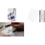 Sakura The Great Wave Art Pen Set Schwarz 1 Set