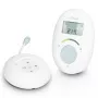 Alecto DECT Baby Monitor mit Full ECO Mode und Display, Weiß/Blau