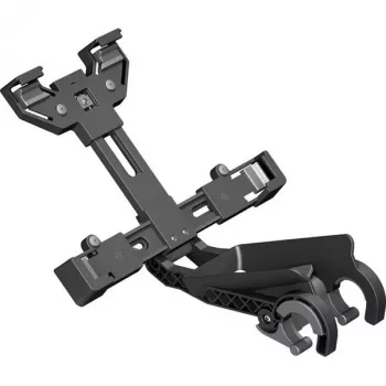 Tacx Tablet-Halter für Indoor Cycling - Universal 7-12 Zoll, Lenkerhalterung, Schwarz