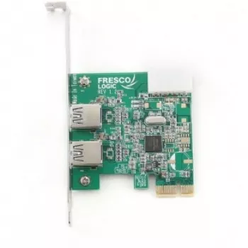Gembird UPC-30-2P USB 3.2 Gen 1 PCI Express x1 Adapterkarte mit 2 USB-A-Anschlüssen