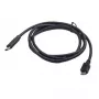 Gembird USB-C auf Micro-USB Kabel 1,8m Schwarz USB 2.0