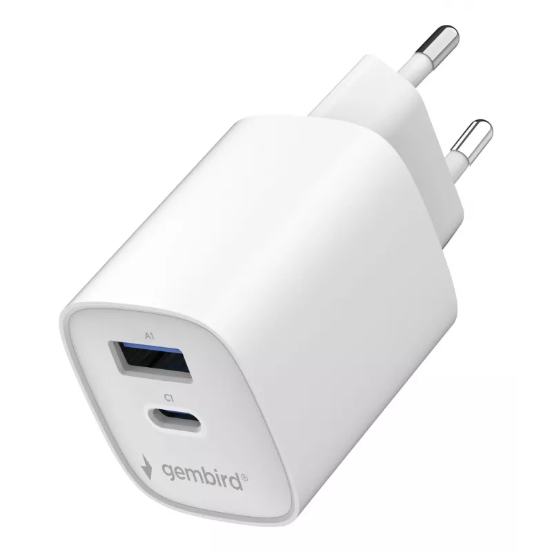 Gembird TA-UC-1A1C-PD45-01-W 45W USB-C PD Netzteil Weiß